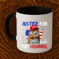 Justice For Peanut The Squirrel Peanut Squirrel Mug