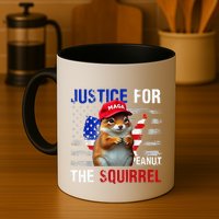 Justice For Peanut The Squirrel Peanut Squirrel Mug