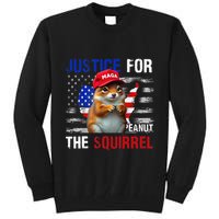 Justice For Peanut The Squirrel Peanut Squirrel Tall Sweatshirt