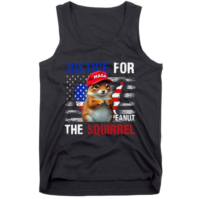Justice For Peanut The Squirrel Peanut Squirrel Tank Top