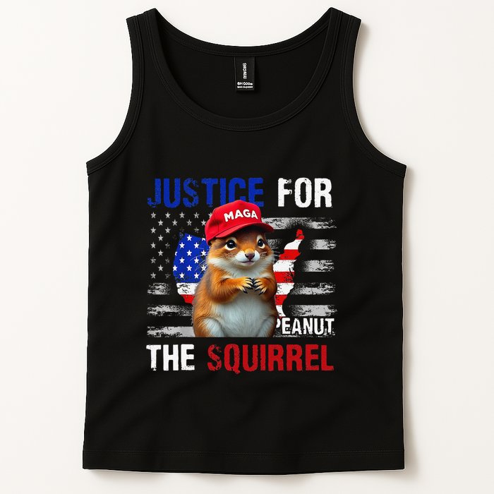 Justice For Peanut The Squirrel Peanut Squirrel Tank Top