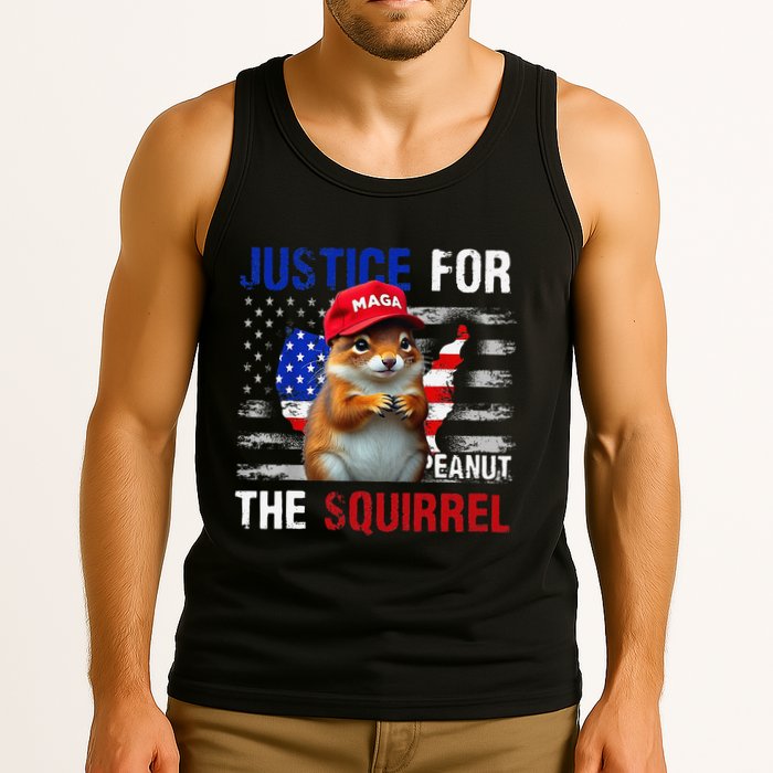 Justice For Peanut The Squirrel Peanut Squirrel Tank Top
