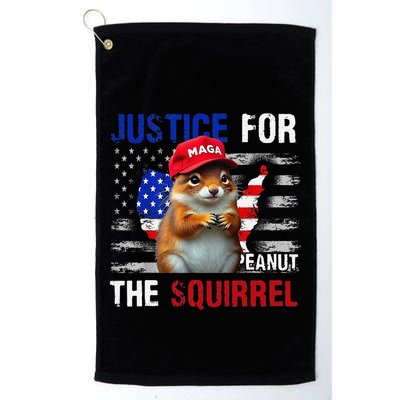 Justice For Peanut The Squirrel Peanut Squirrel Golf Towel