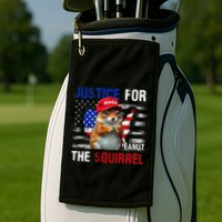 Justice For Peanut The Squirrel Peanut Squirrel Golf Towel