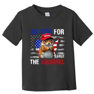 Justice For Peanut The Squirrel Peanut Squirrel Toddler T-Shirt