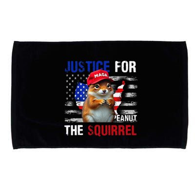 Justice For Peanut The Squirrel Peanut Squirrel Microfiber Hand Towel