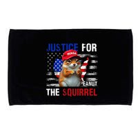 Justice For Peanut The Squirrel Peanut Squirrel Microfiber Hand Towel