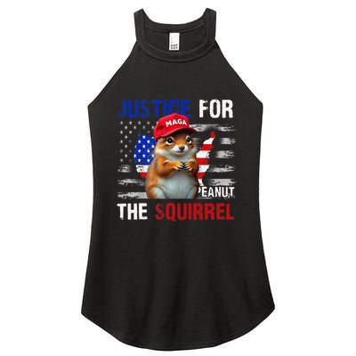 Justice For Peanut The Squirrel Peanut Squirrel Women's Perfect Tri Rocker Tank