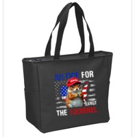 Justice For Peanut The Squirrel Peanut Squirrel Zip Tote Bag