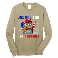Justice For Peanut The Squirrel Peanut Squirrel Long Sleeve Shirt