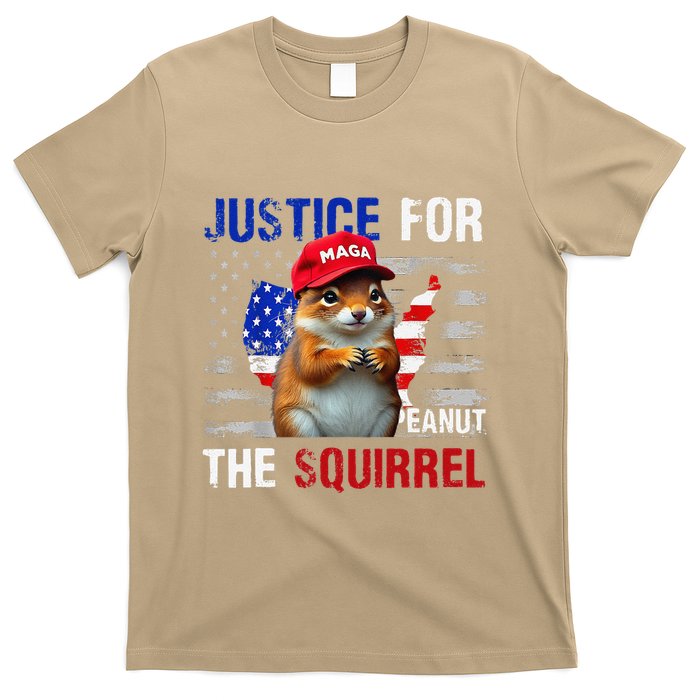Justice For Peanut The Squirrel Peanut Squirrel T-Shirt