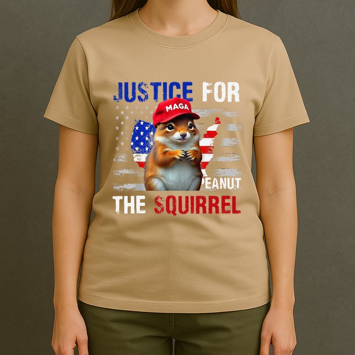 Justice For Peanut The Squirrel Peanut Squirrel T-Shirt