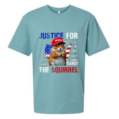 Justice For Peanut The Squirrel Peanut Squirrel Sueded Cloud Jersey T-Shirt