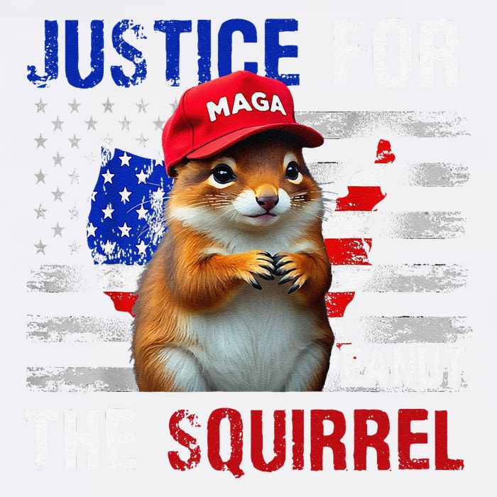 Justice For Peanut The Squirrel Peanut Squirrel Garment-Dyed Sweatshirt