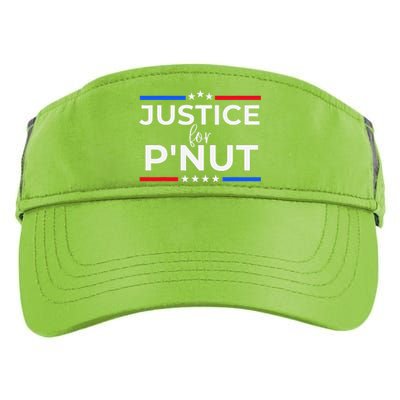 Justice For PNut Peanut Squirrel Lovers Adult Drive Performance Visor