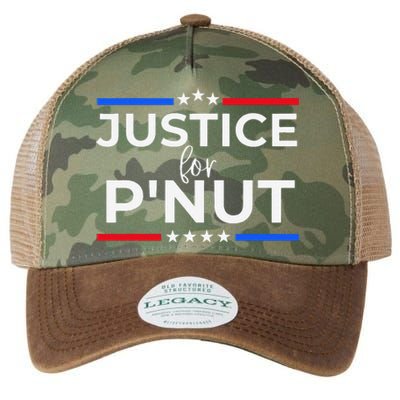 Justice For PNut Peanut Squirrel Lovers Legacy Tie Dye Trucker Hat