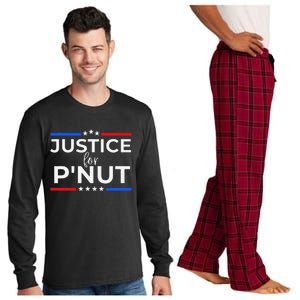 Justice For PNut Peanut Squirrel Lovers Long Sleeve Pajama Set