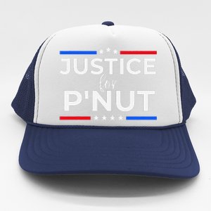 Justice For PNut Peanut Squirrel Lovers Trucker Hat