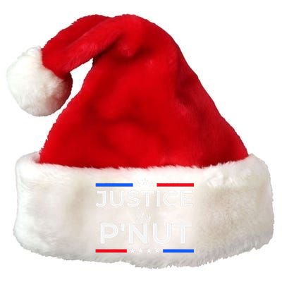 Justice For PNut Peanut Squirrel Lovers Premium Christmas Santa Hat