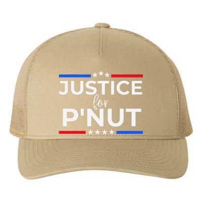 Justice For PNut Peanut Squirrel Lovers Yupoong Adult 5-Panel Trucker Hat