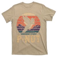 Justice For Peanut The Squirrel P’Nut Lovers Retro Sunset T-Shirt