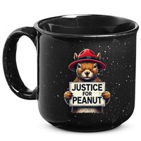 Justice For Peanut The Squirrel Wanted 15oz Campfire Ceramic Mug