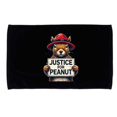 Justice For Peanut The Squirrel Wanted Microfiber Hand Towel