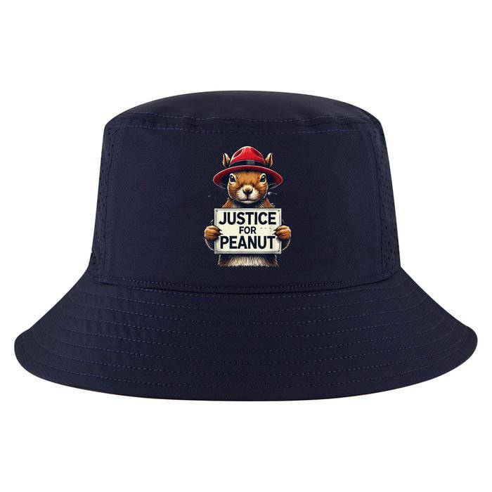 Justice For Peanut The Squirrel Wanted Cool Comfort Performance Bucket Hat