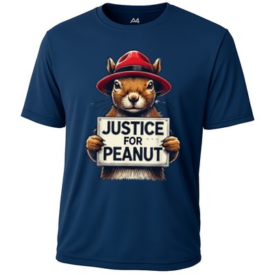 Justice For Peanut The Squirrel Wanted Performance Shirt