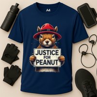 Justice For Peanut The Squirrel Wanted Performance Shirt