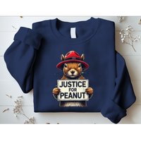 Justice For Peanut The Squirrel Wanted Sweatshirt