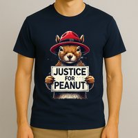 Justice For Peanut The Squirrel Wanted T-Shirt