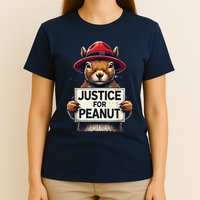 Justice For Peanut The Squirrel Wanted T-Shirt