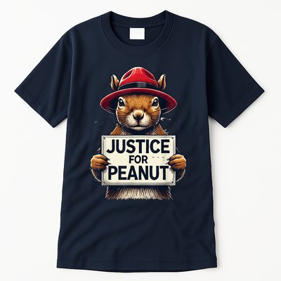 Justice For Peanut The Squirrel Wanted Tall T-Shirt