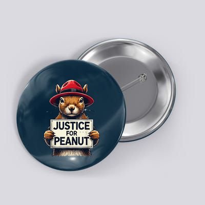 Justice For Peanut The Squirrel Wanted Button