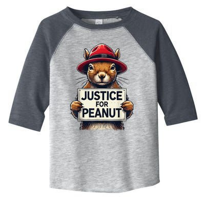 Justice For Peanut The Squirrel Wanted Toddler Fine Jersey T-Shirt