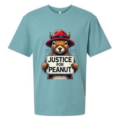 Justice For Peanut The Squirrel Wanted Sueded Cloud Jersey T-Shirt