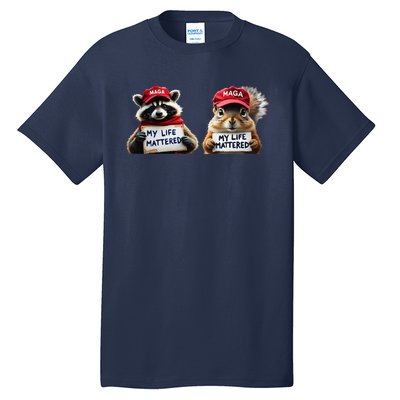 Justice For Peanut The Squirrel And Fred The Raccoon Tall T-Shirt