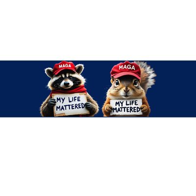 Justice For Peanut The Squirrel And Fred The Raccoon Bumper Sticker