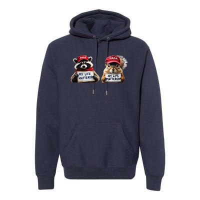 Justice For Peanut The Squirrel And Fred The Raccoon Premium Hoodie