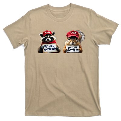 Justice For Peanut The Squirrel And Fred The Raccoon T-Shirt