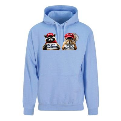 Justice For Peanut The Squirrel And Fred The Raccoon Unisex Surf Hoodie