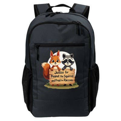 Justice For Peanut The Squirrel And Fred The Raccoon Daily Commute Backpack