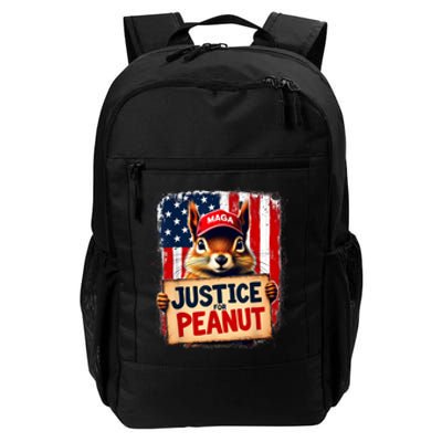 Justice For Peanut The Squirrel Peanut Squirrel Maga Daily Commute Backpack