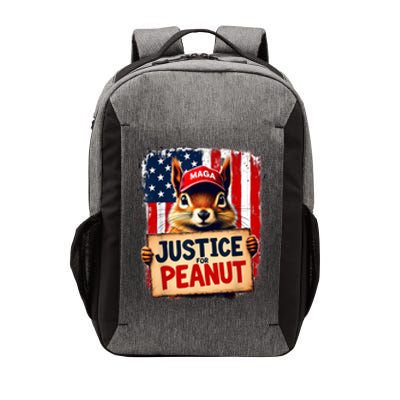 Justice For Peanut The Squirrel Peanut Squirrel Maga Vector Backpack