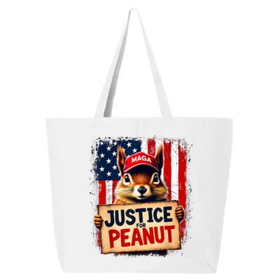 Justice For Peanut The Squirrel Peanut Squirrel Maga 25L Jumbo Tote