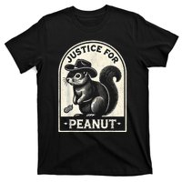 Justice For Peanut The Squirrel Peanut Squirrel Wanted T-Shirt