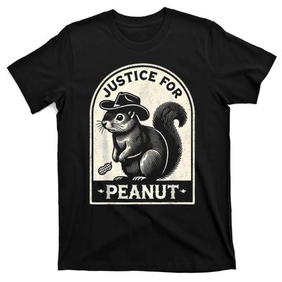 Justice For Peanut The Squirrel Peanut Squirrel Wanted T-Shirt