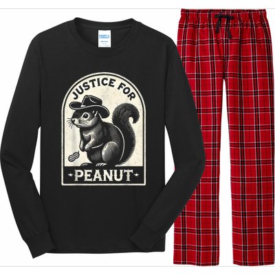 Justice For Peanut The Squirrel Peanut Squirrel Wanted Long Sleeve Pajama Set