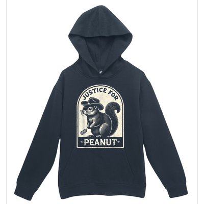 Justice For Peanut The Squirrel Peanut Squirrel Wanted Urban Pullover Hoodie